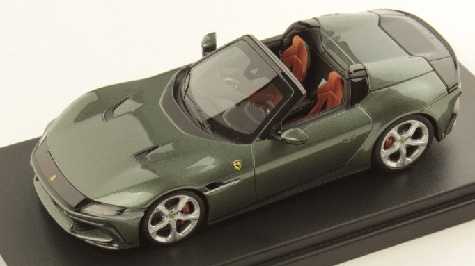 FERRARI 12CILINDRI V12 830cv SPIDER OPEN 2024 VERDE TOSCANA - GREEN 1:43