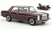 Indlæs billede til gallerivisning MERCEDES BENZ 200 SEDAN (W115) 1968 DARK RED 1:18