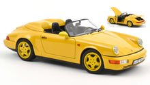 Indlæs billede til gallerivisning PORSCHE 911 964 SPEEDSTER CABRIOLET OPEN 1993 YELLOW 1:18