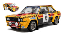 Indlæs billede til gallerivisning FIAT 131 ABARTH TEAM CALBERSON N 12 7th RALLY MONTECARLO 1980 MICHELLE MOUTON - ANNIE ARRII YELLOW BLACK RED 1:18