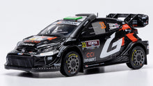 Indlæs billede til gallerivisning TOYOTA GR YARIS N.33 RALLY1 SAFARI KENYA 2025 EVANS-MARTIN 1:43
