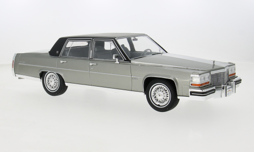 CADILLAC FLEETWOOD BROUGHAM 1982 GREY 1:18