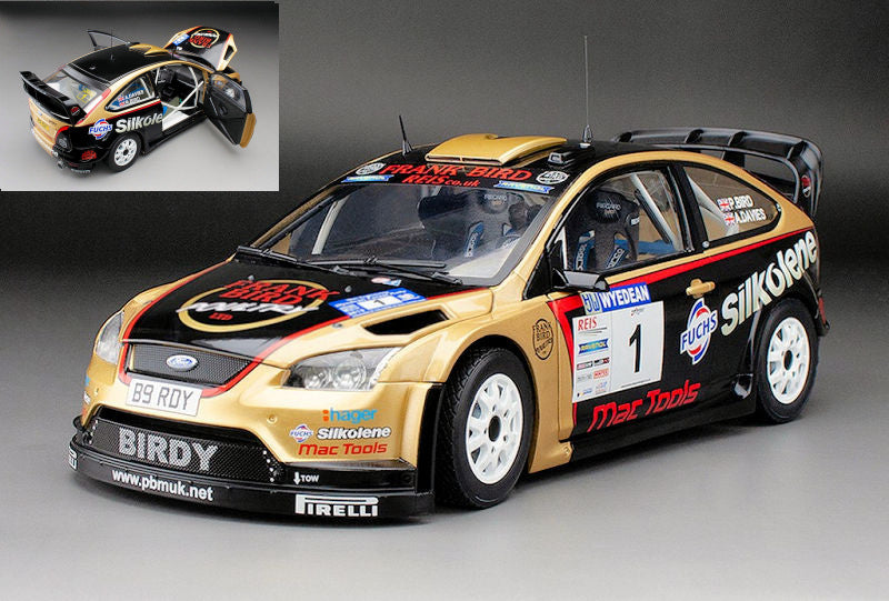 FORD FOCUS RS N.1 WYEDEAN FOREST RALLY 2015 P.BIRD-A.DAVIES 1:18