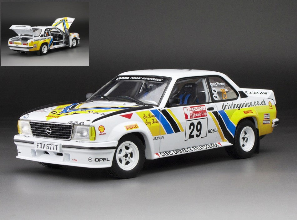 OPEL ASCONA 400 N.29 TRACK HISTORIC CUP 2016 S.BLOMQVIST-C.THORLEY 1:18