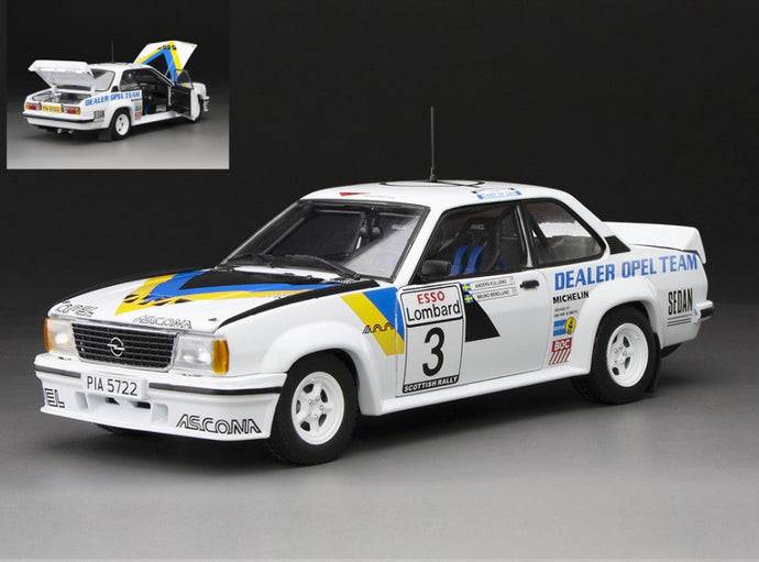 OPEL ASCONA 400 N.3 SCOTTISH RALLY 1980 A.KULLANG-B.BERGLUND 1:18