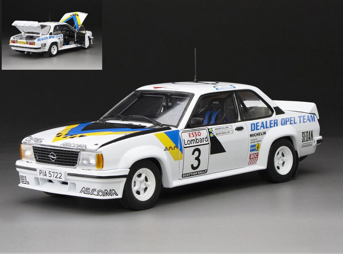 OPEL ASCONA 400 N.2 WINNER SAFARI RALLY 1983 A.VATANEN-T.HARRYMAN 1:18