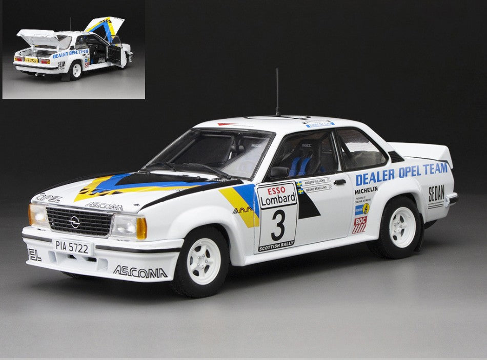 OPEL ASCONA 400 N.2 WINNER SAFARI RALLY 1983 A.VATANEN-T.HARRYMAN 1:18