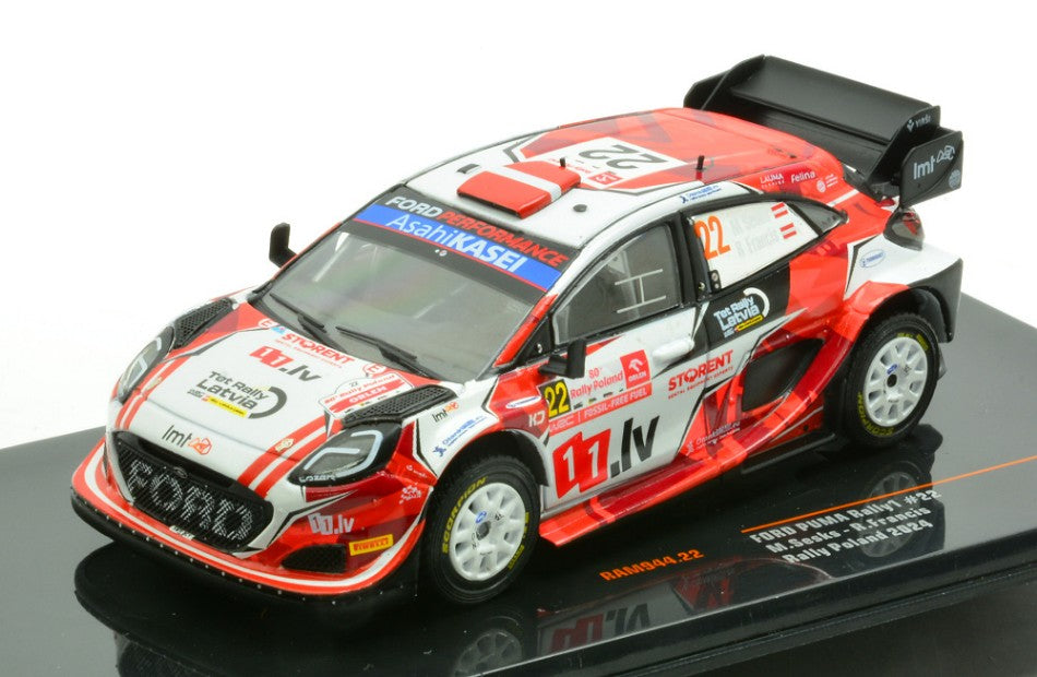 FORD PUMA WRC N.22 RALLY POLEN 2024 SESKS-FRANCIS 1:43