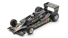Indlæs billede til gallerivisning LOTUS F1 79 JPS N 5 WORLD CHAMPION WINNER BELGIUM GP MARIO ANDRETTI 1978 BLACK GOLD 1:18