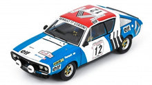 Indlæs billede til gallerivisning RENAULT R17 GORDINI (night version) N 12 RALLY TOUR DE CORSE 1974 JEAN FRANCOIS PIOT - JACQUES JAUBERT BLUE WHITE RED 1:43