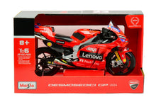 Indlæs billede til gallerivisning Ducati DESMOSEDICI LENOVO TEAM #23 ENEA BASTIANINI MOTO GP 2024 rød/sort 1:6