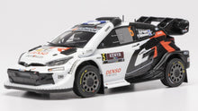 Indlæs billede til gallerivisning TOYOTA YARIS GR RALLY1 HYBRID TEAM TOYOTA GAZOO RACING WRT2 N 5 RALLY KENYA 2025 SAMI PAJARI - MARKO SALMINEN WHITE BLACK 1:43