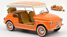 Indlæs billede til gallerivisning FIAT 500 JOLLY 1965 ORANGE 1:18