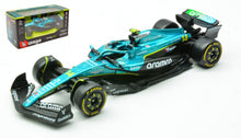 Indlæs billede til gallerivisning Aston Martin AMR 25 #14 FERNANDO ALONSO 2025 mørk grøn/sort/gul 1:43 fra Burago