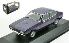 Indlæs billede til gallerivisning FORD ENGLAND CAPRI MKII 1600 GT 1981 PURPLE 1:43