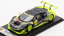 Indlæs billede til gallerivisning Ferrari 296 GT3 CARGUY MKS RACING #7 O'SULLIVAN/KOBAYASHI GT300 SUPER GT 2025 sort/gul 1:43