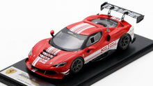 Indlæs billede til gallerivisning FERRARI 296 GT3 3.0L TWIN TURBO V6 CHALLENGE N 32 FINALI MONDIALI MUGELLO ITALY 2023 RED WHITE 1:43
