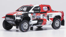Indlæs billede til gallerivisning TOYOTA HILUX GR DKR EVO T1+ TEAM GAZOO RACING N 207 RALLY DAKAR 2022 GINIEL DE VILLIERS - DENNIS MURPHY WHITE RED BLACK 1:43