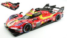 Indlæs billede til gallerivisning FERRARI 499P N.50 LE MANS 2025 FUOCO-NIELSEN-MOLINA 1:18 fra Burago