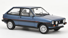 Indlæs billede til gallerivisning Ford FIESTA XR2 1981 mørk blå/hvid 1:18