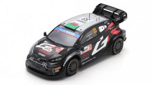 Indlæs billede til gallerivisning TOYOTA YARIS GR RALLY1 HYBRID TEAM TOYOTA GAZOO RACING WRT N 33 WINNER RALLY JAPAN 2024 ELFYN EVANS - SCOTT MARTIN BLACK 1:43