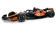 Indlæs billede til gallerivisning McLaren MCL39 Lando Norris #4 GP Monaco '25 Formule 1 orange/sort/blå 1:18