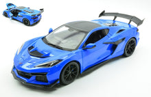Indlæs billede til gallerivisning Chevrolet CORVETTE ZR1 2025 blå metallic 1:18