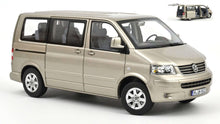 Indlæs billede til gallerivisning VOLKSWAGEN T5 MULTIVAN MINIBUS 2003 BEIGE MET 1:18