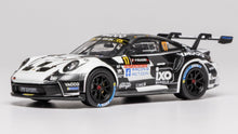 Indlæs billede til gallerivisning PORSCHE 911 992 RALLY GT TEAM ECURIE ESBAYE N 17 RALLY DE WALLONIE 2025 CEDRIC DE CECCO - JEROME HUMBLET WHITE BLACK 1:43