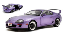 Indlæs billede til gallerivisning TOYOTA SUPRA MK4 (A80) SOLIDO WORKS 1993 PURPLE 1:18
