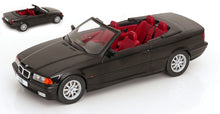 Indlæs billede til gallerivisning BMW 3-SERIES (E36) CABRIOLET OPEN 1996 BLACK 1:18