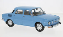 Indlæs billede til gallerivisning SKODA 100 1969 LIGHT BLUE 1:18