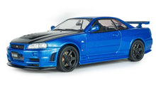 Indlæs billede til gallerivisning NISSAN SKYLINE GT-R (R34) Z-TUNE 1998 BAYSIDE BLUE 1:43 fra Solido