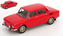 Indlæs billede til gallerivisning SKODA 100 1969 RED/GOLD RIMS 1:18