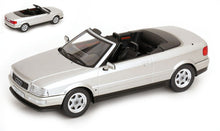 Indlæs billede til gallerivisning AUDI 80 CABRIOLET OPEN 1991 SILVER 1:18