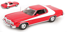 Indlæs billede til gallerivisning FORD USA GRAN TORINO COUPE 1975 RED WHITE 1:18