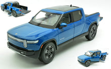 Indlæs billede til gallerivisning RIVIAN R1T 2025 (0-100 2,5 sec) BLUE 1:18