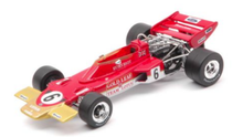 Indlæs billede til gallerivisning LOTUS F1 72C TEAM LOTUS N 6 WORLD CHAMPION WINNER FRENCH GP 1970 JOCHEN RINDT RED GOLD 1:43