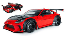 Indlæs billede til gallerivisning TOYOTA GR86 LBWK BODY KIT COUPE 2024 RED BLACK 1:18