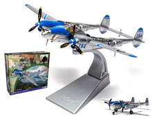 Indlæs billede til gallerivisning Lockheed P-38J Lightning "Virginia Marie", New Guinea, 1944 blå/grå 1:72