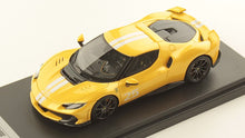 Indlæs billede til gallerivisning Ferrari 296 Speciale Giallo Tristrato with Livery #25 gul 1:43