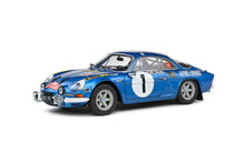 Indlæs billede til gallerivisning RENAULT ALPINE A110 1600S (night version) N 1 RALLY MONTECARLO 1972 JEAN LUC THERIER - CLAUDE ROURE BLUE MET 1:18