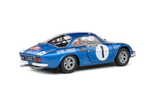 Indlæs billede til gallerivisning RENAULT ALPINE A110 1600S (night version) N 1 RALLY MONTECARLO 1972 JEAN LUC THERIER - CLAUDE ROURE BLUE MET 1:18