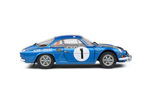 Indlæs billede til gallerivisning RENAULT ALPINE A110 1600S (night version) N 1 RALLY MONTECARLO 1972 JEAN LUC THERIER - CLAUDE ROURE BLUE MET 1:18