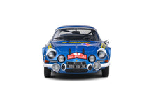 Indlæs billede til gallerivisning RENAULT ALPINE A110 1600S (night version) N 1 RALLY MONTECARLO 1972 JEAN LUC THERIER - CLAUDE ROURE BLUE MET 1:18