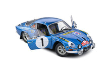 Indlæs billede til gallerivisning RENAULT ALPINE A110 1600S (night version) N 1 RALLY MONTECARLO 1972 JEAN LUC THERIER - CLAUDE ROURE BLUE MET 1:18
