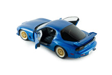 Indlæs billede til gallerivisning MAZDA RX7 FD3S INNOCENT BLUE MICA 1999 1:18