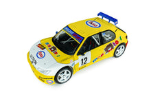 Indlæs billede til gallerivisning PEUGEOT 306 MAXI N 12 RALLY CONDROZ 1997 JEAN PIERRE VAN DE WAUVER - JEAN VAN DER SCHUEREN YELLOW WHITE 1:18