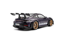 Indlæs billede til gallerivisning Porsche 911 (992) GT3 RS Weissach '24, 2024 lilla metallic 1:18