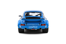 Indlæs billede til gallerivisning PORSCHE 911 CARRERA 3.0 RSR N 4 IROC RIVERSIDE 1974 GEORGE FOLLMER BLUE 1:18